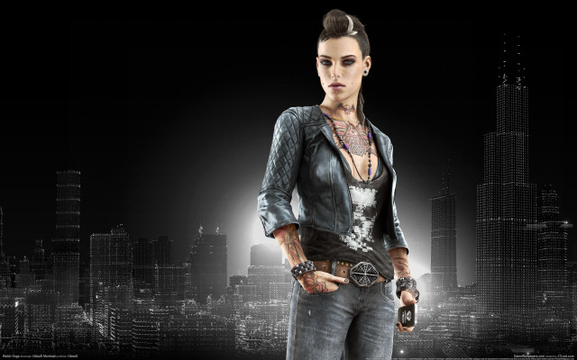 Eve ryder gothic cityscape punk free wallpaper for desktop - medium preview image