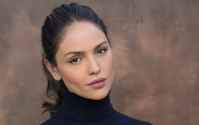 Araceli gilbert portrait black turtleneck free wallpaper for desktop - medium preview image