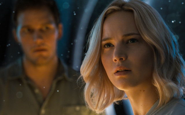 Blurry snowfall hologram blonde woman free wallpaper for desktop - medium preview image