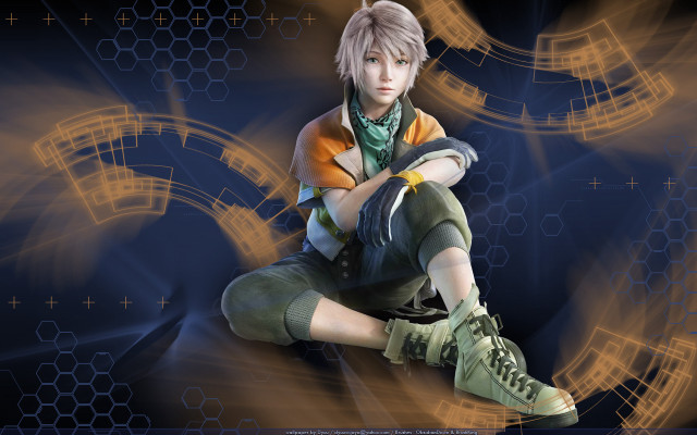 Boy sitting ground legs crossed free wallpaper for desktop - medium preview image