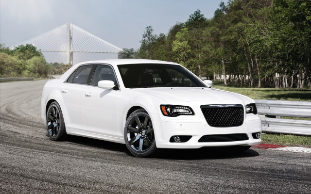 White car bridge trees nature free wallpaper for desktop - medium preview image