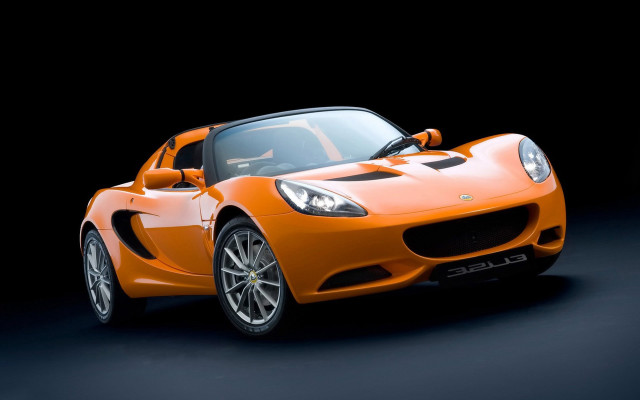 Sports car dark room black free wallpaper for desktop - medium preview image