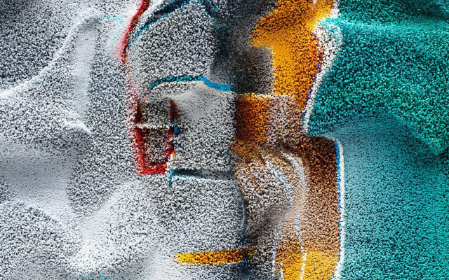 Towel abstract expressionism detailed honeycomb free wallpaper for desktop - medium preview image