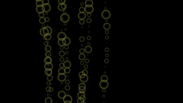 Black bubbles bruce munro generative free wallpaper for desktop - medium preview image
