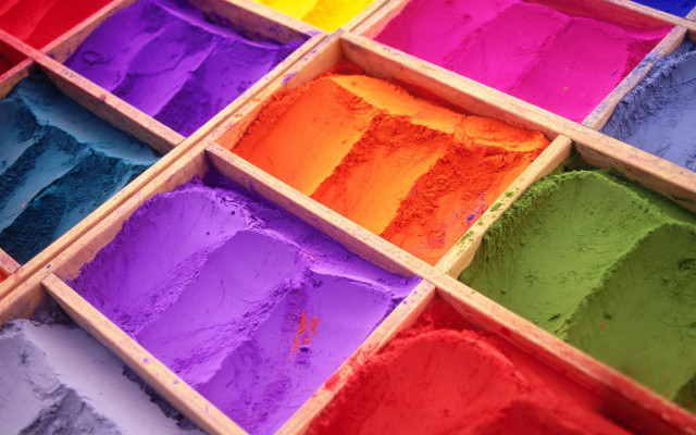 Colorful powders neo fauvism moon free wallpaper for desktop - medium preview image