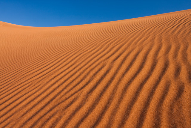 Large sand dune blue sky #5 free wallpaper for desktop - medium preview image