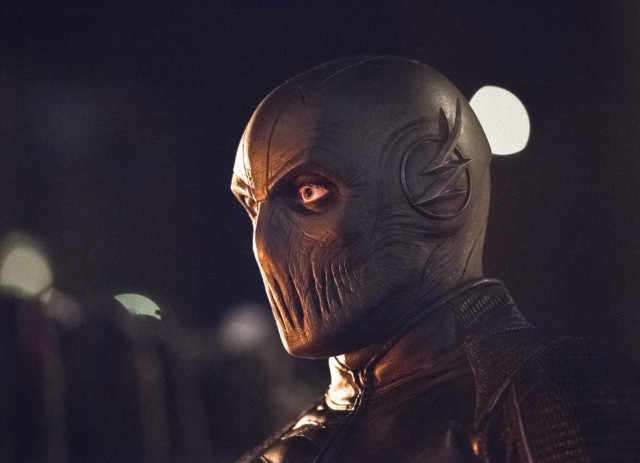 Black mask red eyes full free wallpaper for desktop - medium preview image