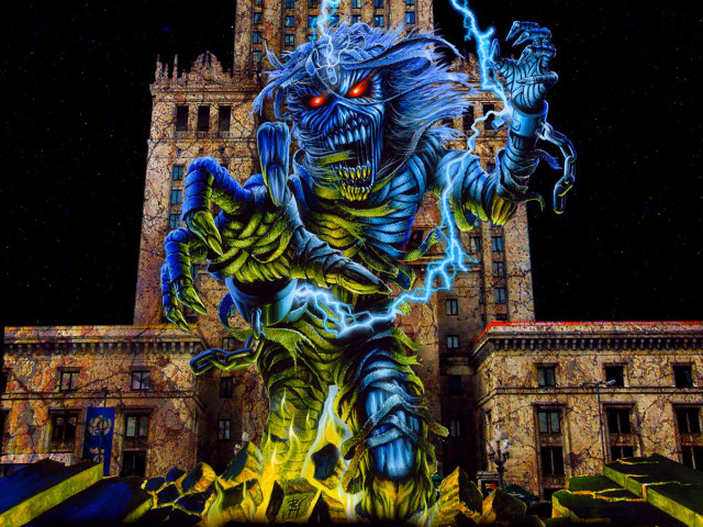 Giant monster clock tower gothic free wallpaper for desktop - medium preview image