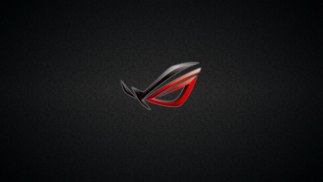 Black red logo computer art free wallpaper for desktop - medium preview image