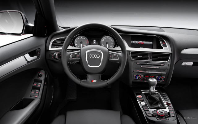 Car dashboard steering controls lights free wallpaper for desktop - medium preview image