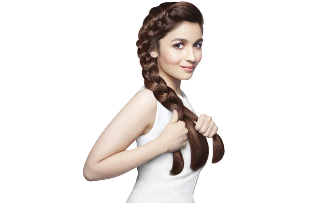 Ella guru fishtail braid white free wallpaper for desktop - medium preview image