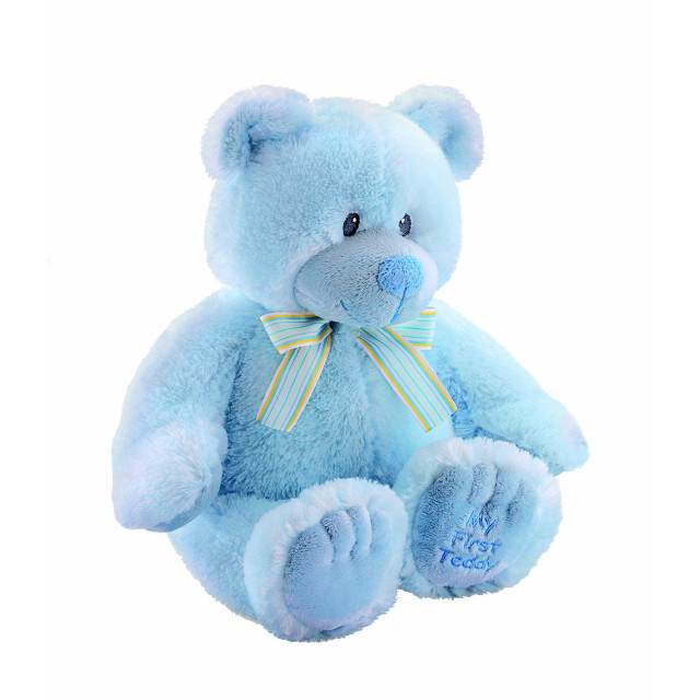 Blue teddy bear bow neck free wallpaper for tablet - medium preview image