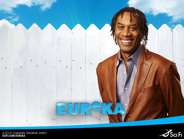 Man brownjacket blue sky fence free wallpaper for desktop - medium preview image