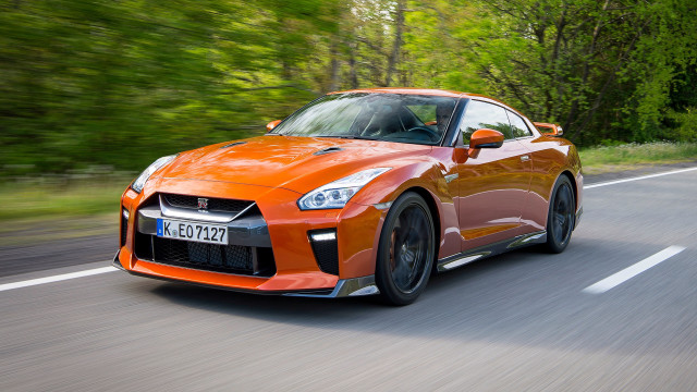 Car driving road trees motion free wallpaper for desktop - medium preview image