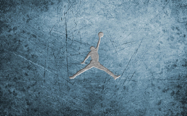 Jumping person basketball air action free wallpaper for desktop - medium preview image