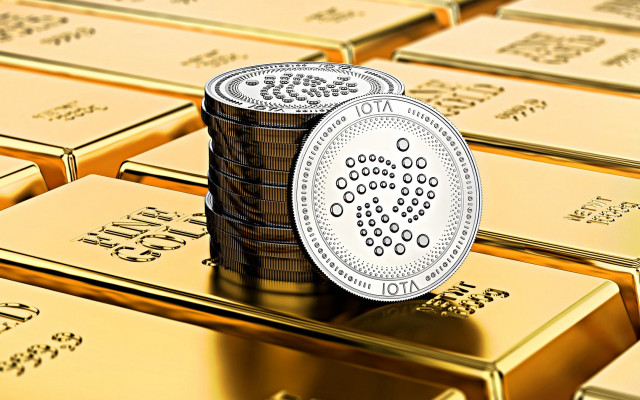 Bitcoin gold coins gold bars free wallpaper for desktop - medium preview image