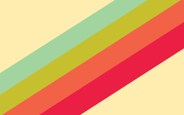 Bauhaus triadic yellow red diagonal free wallpaper for desktop - medium preview image