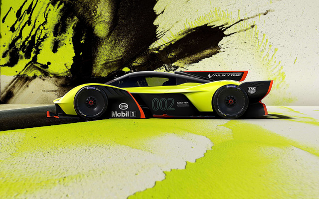 Yellow black car room painting free wallpaper for desktop - medium preview image