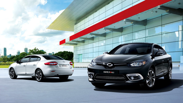 Black white cars 3d render free wallpaper for desktop - medium preview image