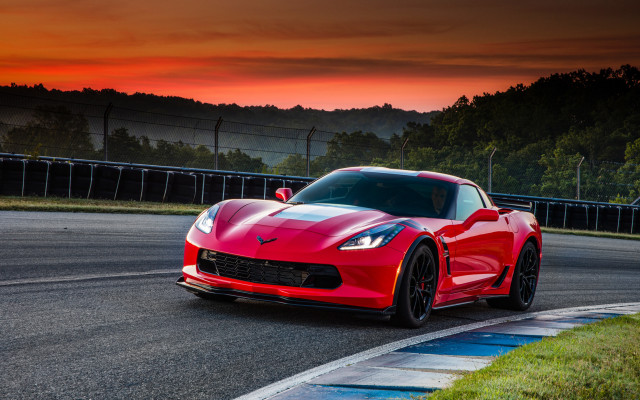 Red sports car race track #50 free wallpaper for desktop - medium preview image