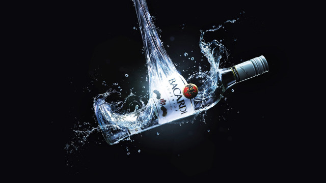 Vodka dropped water splash astronaut free wallpaper for desktop - medium preview image