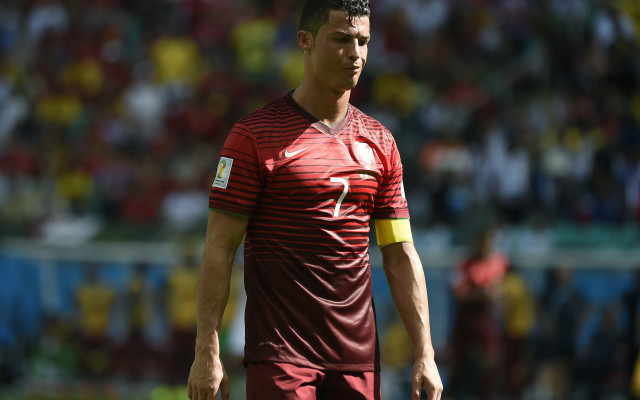 Soccer player red uniform stadium free wallpaper for desktop - medium preview image