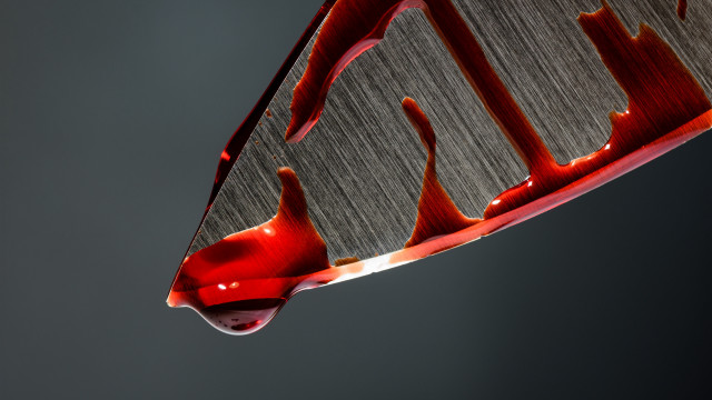 Red object held metal long free wallpaper for desktop - medium preview image