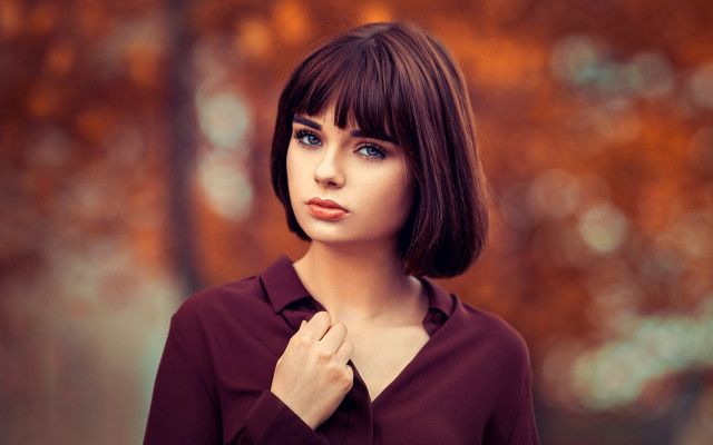 Elina karimova bob cut tree free wallpaper for desktop - medium preview image