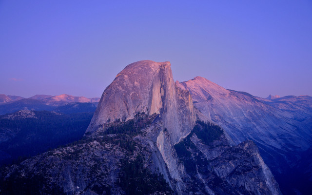 Mountain tall peak sky clouds free wallpaper for desktop - medium preview image