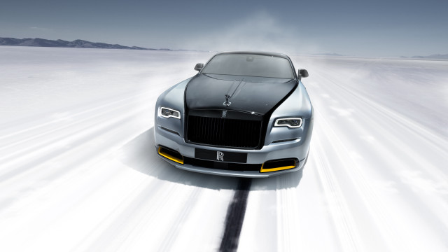 An gyeon car snowy road free wallpaper for desktop - medium preview image