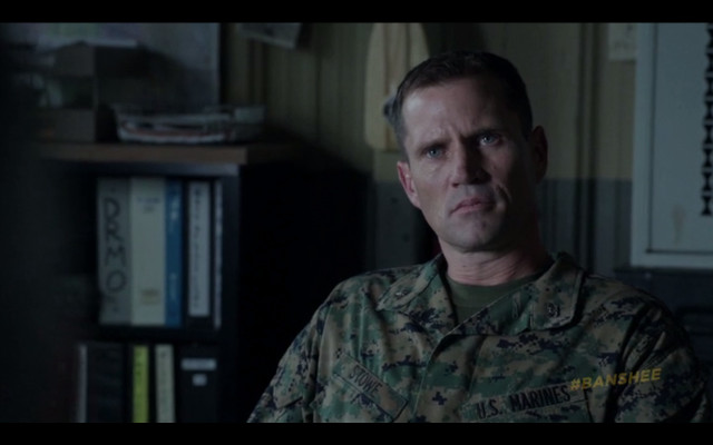 Military man serious uniform looking free wallpaper for desktop - medium preview image