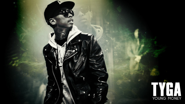 Tyga leather jacket hat green free wallpaper for desktop - medium preview image