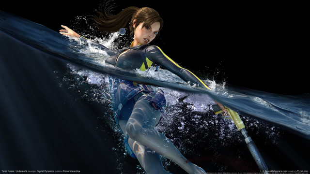 Surfing woman bodysuit ocean night free wallpaper for desktop - medium preview image