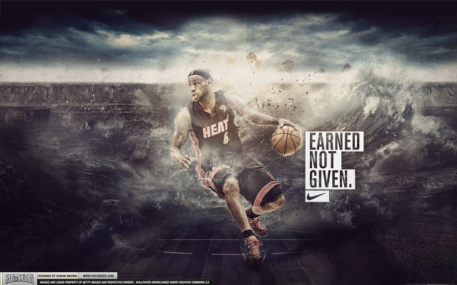 Man holding basketball sign right free wallpaper for desktop - medium preview image