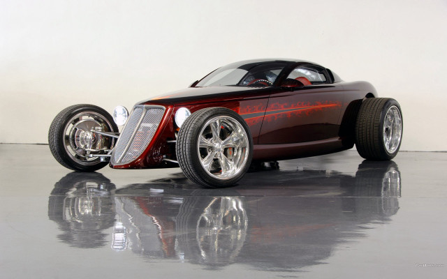 Chrome rim red car reflection #2 free wallpaper for desktop - medium preview image