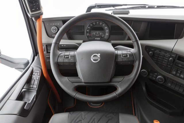 Futuristic car dashboard steering controls free wallpaper for desktop - medium preview image