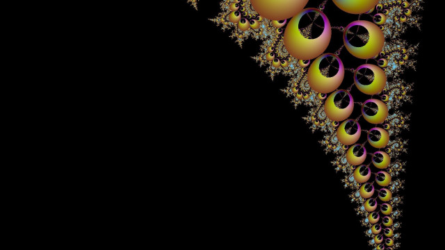 Grapes mandelbrot fractal computer rendering free wallpaper for desktop - medium preview image