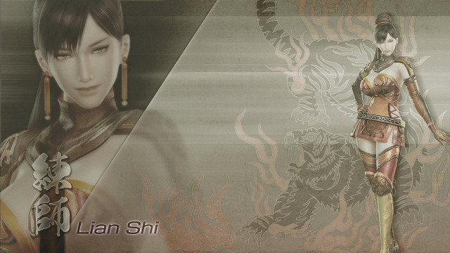 Woman costume dragon back arm free wallpaper for desktop - medium preview image