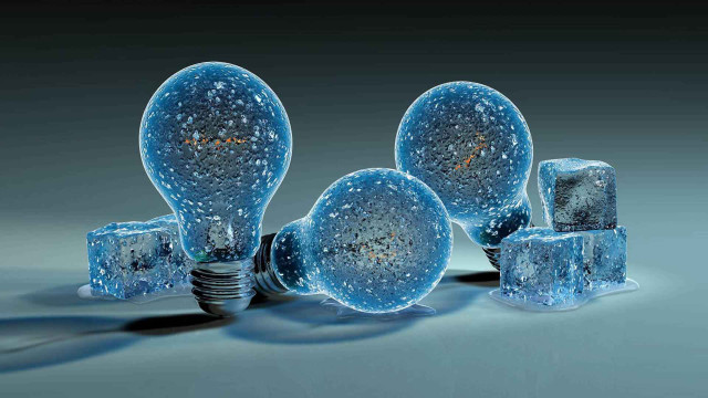 Light bulbs group table top free wallpaper for desktop - medium preview image