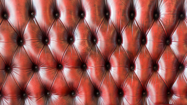 Red leather wall black metal free wallpaper for desktop - medium preview image