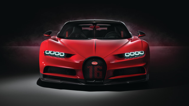 Red bugatti fog headlights neoclassicism free wallpaper for desktop - medium preview image