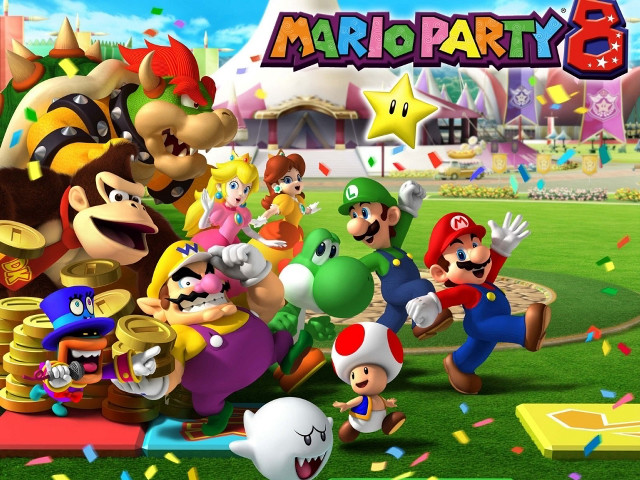 Mario party 6 nintendo wii free wallpaper for desktop - medium preview image