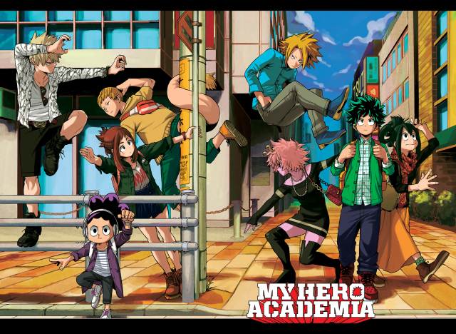 Anime characters my hero academy free wallpaper for desktop - medium preview image