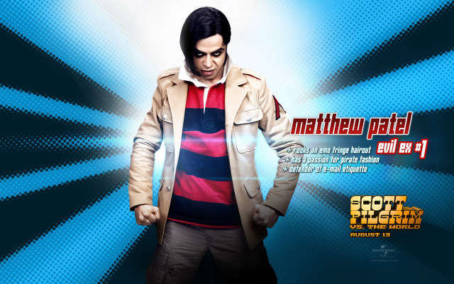 Man trench coat blue background free wallpaper for desktop - medium preview image