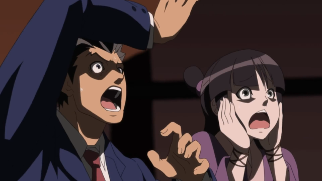 Man woman screaming mirror confrontation free wallpaper for desktop - medium preview image