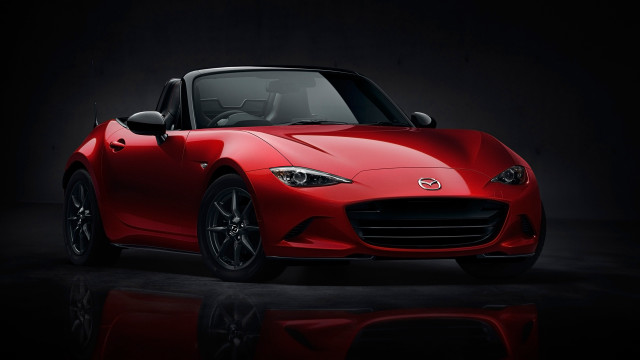 Red sports car dark room #67 free wallpaper for desktop - medium preview image
