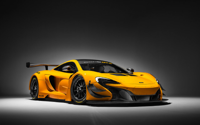 Yellow sports car dark room #20 free wallpaper for desktop - medium preview image