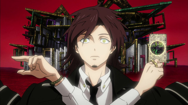 Man suit pointing clock building free wallpaper for desktop - medium preview image