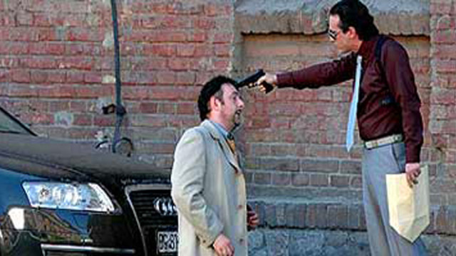 Man haircut another man car free wallpaper for desktop - medium preview image