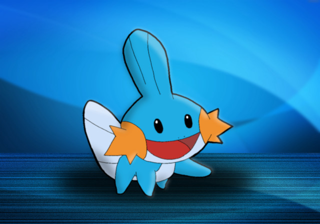 Cartoon character smile fish back free wallpaper for desktop - medium preview image